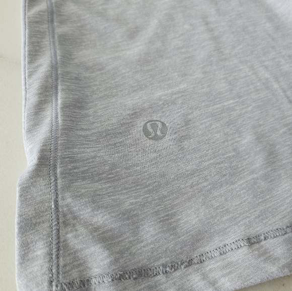 Lululemon Top Speed Tank Heathered Silver Slate Size 6 - Picture 9 of 14